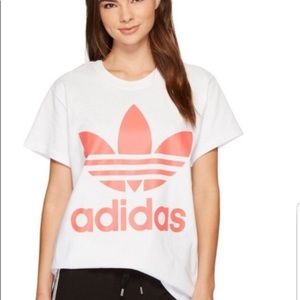 Adidas Trefoil Logo Oversized Tee